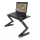 Omeidi T6 Laptop Stand showcasing its cooling feature and ergonomic design for better comfort