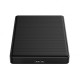 Orico 2169U3 transparent HDD enclosure showcasing its sleek design and USB3.0 connectivity