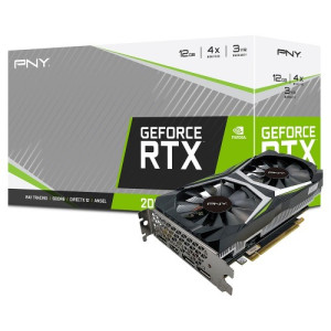PNY GeForce RTX 2060 12GB REVEL Dual Fan Graphics Card Unix Network | Laptop Shop | Jessore Computer City