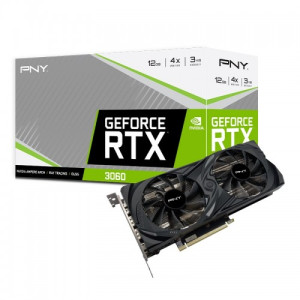 PNY GeForce RTX 3060 12GB UPRISING Dual Fan Graphics Card Unix Network | Laptop Shop | Jessore Computer City
