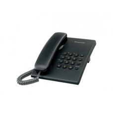 Panasonic KX-TS500 Telephone Set Without Display (Black/White)