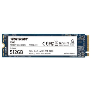 Patriot P300 M.2 PCIe Gen 3 x4 512GB SSD Unix Network | Laptop Shop | Jessore Computer City