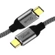 QGeeM QG-CC03-12 Type-C Male to Male 1.2M Cable