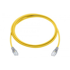 R&M CAT6 U/UTP 4P LSZH 2 Meter Yellow Patch Cord