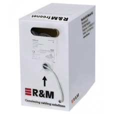 R&M CAT6 U/UTP FRPVC Cable Box (Yellow/Blue/Grey)