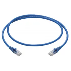R&M CAT6 U/UTP 4P LSZH 0.5 Meter Blue Patch Cord