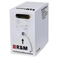 R&M CAT6 U/UTP FRPVC Cable Box (Yellow/Blue/Grey)
