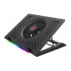 Redragon GCP500 IVY RGB Backlighting Laptop Cooler showcasing stylish design and cooling features