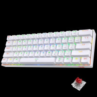 Redragon K630 Dragonborn 60% Compact Red Switch RGB Mechanical Gaming Keyboard
