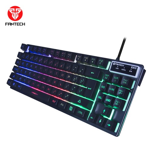 Fantech K613 (With Out Num Pad) Fighter TKL Gaming Keyboard Black