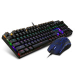 MotoSpeed CK666 NKRO Optical Mechanical RGB Gaming Keyboard Mouse Combo