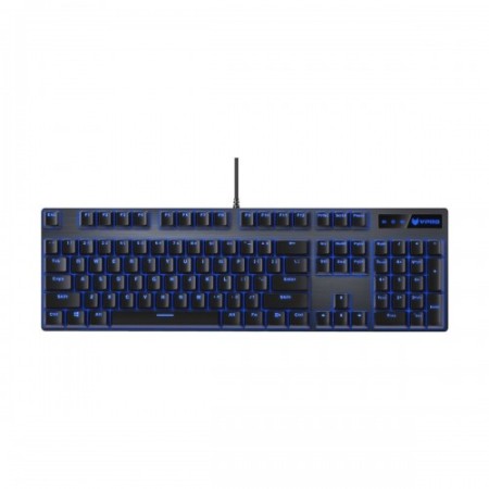 "Unleash Your Gaming Potential with the Rapoo VPRO V805 Cherry MX Wired Black Backlit Mechanical Gaming Keyboard"