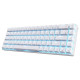 RK ROYAL KLUDGE RK68 Wired Mechanical Gaming Keyboard White