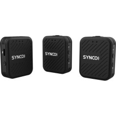 SYNCO WAir-G1 (A2) Dual 2.4GHz UltraCompact Digital Wireless Microphone System Black