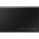 Samsung T7 Touch 2TB Portable SSD in sleek design, showcasing USB 3.2 Type-C connection for fast and secure data storage solutions.