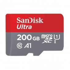 SanDisk Ultra 200GB 100Mbps Micro SD UHS-I Card (SDSQUAR-200G-GN6MN)
