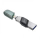 SanDisk 64GB iXpand Flip USB 3.1 Pen Drive displayed on a desk for easy access and storage solutions