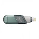 SanDisk 64GB iXpand Flip USB 3.1 Pen Drive displayed on a desk for easy access and storage solutions