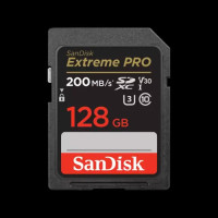 SanDisk Extreme PRO 128GB 200mbps SDXC UHS-I Memory Card (SDSDXXD-128G-GN4IN)