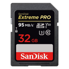 SanDisk Extreme PRO 32GB SDHC UHS-I Memory Card