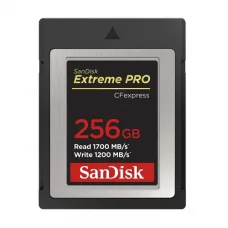 SanDisk Extreme Pro CFexpress 256GB 1700 MB/s Compact Flash Memory Card (SDCFE-256G-GN4NN)