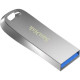 Sandisk 32GB Ultra Luxe USB 3.1 pen drive in metal silver, perfect for fast data storage and transfer