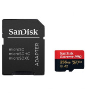 Sandisk Extreme Pro 256GB MicroSDXC UHS-I Memory Card (SDSQXCZ-2564G-GN6MA)