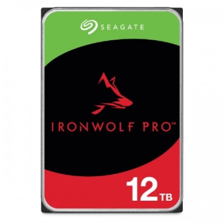 Seagate IronWolf Pro 12TB NAS Hard Drive - High Performance Storage Solution for Your Network Servers
