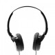Sony MDR-ZX110AP Extra Bass headphones designed for smartphone use, showcasing sleek design and comfortable ear pads