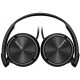 Sony ZX110NC Noise Cancelling Headphones showcasing sleek design and comfort features for an enhanced audio experience