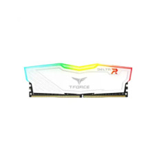 TEAM T-FORCE DELTA RGB WHITE 8GB 3200MHz DDR4 Desktop Gaming RAM TEAM T-FORCE DELTA RGB WHITE 8GB 3200MHz DDR4 Desktop Gaming RAM