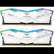 TEAM T-FORCE DELTA RGB White 32GB (16GBx2) 7200MHz DDR5 Gaming RAM