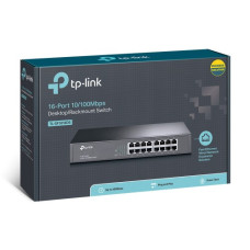 TP-Link TL-SF1016DS 16 Port Rack Mount Metal Body Switch TP-Link TL-SF1016DS 16 Port Rack Mount Metal Body Switch