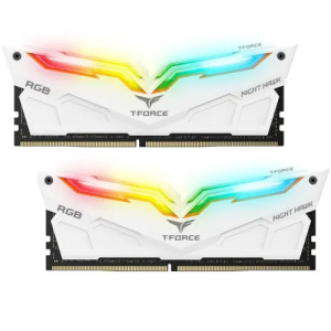 Team T-Force Night Hawk RGB White 16GB (KIT) 3200MHz DDR4 RAM Unix Network | Laptop Shop | Jessore Computer City