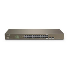 Tenda TEG1024F 24 Port Gigabit Unmanaged Switch With 2 SFP Port