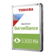 Toshiba S300 Pro 8TB 7200rpm surveillance hard drive designed for high-performance data storage and security applications in Bangladesh.