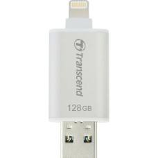 Transcend JetDrive Go 300 128GB Lightning USB 3.1 Pen Drive Silver