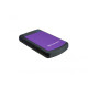 Transcend StoreJet 25H3 4TB USB 3.1 Portable Hard Disk displayed with a sleek design, ideal for data storage and backup.