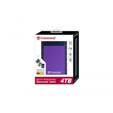 Transcend StoreJet 25H3 4TB USB 3.1 External 2.5" Portable Hard Disk Transcend StoreJet 25H3 4TB USB 3.1 External 2.5" Portable Hard Disk