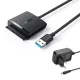 UGREEN CM257 USB to SATA Converter with Power Supply #60561EU