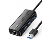 UGREEN USB 3.0 Hub with Gigabit Ethernet Adapter #20265