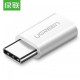 UGreen 30864 USB 3.1 Type-C to Micro USB Adapter with ABS case for fast data transfer and charging