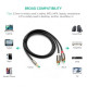Ugreen 10591 5 Meter 3.5mm Male to 2RCA Male Audio Cable 2026 jessore bd