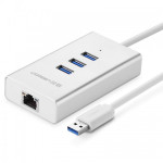 Ugreen 3 USB Port & 1 Ethernet Lan Port HUB #30203