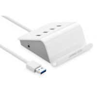 Ugreen 4 Ports USB 3.0 Hub with Phone Stand 1m #20279