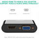 Ugreen Micro HDMI Male to HDMI & VGA Female Converter #30355 2026 jessore bd