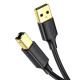 Ugreen US135 USB Type-B Male to USB 2.0 Male Printer Cable, ideal for connecting printers and devices, high-quality and reliable.