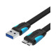 Vention VAS-A12-B200 Flat USB Male to Micro USB 2M Cable
