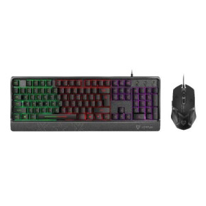 Vertux Orion Backlit Ergonomic Wired Gaming Keyboard & Mouse Combo Unix Network | Laptop Shop | Jessore Computer City