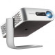 ViewSonic M1+_G2 projector showcasing its smart features and portability